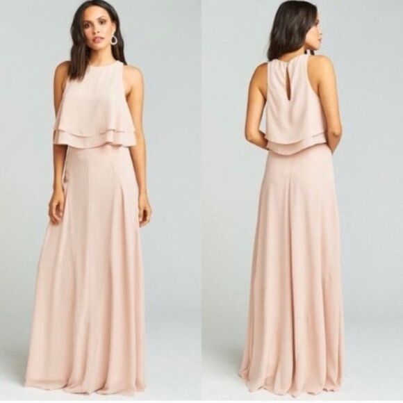 Show Me Your Mumu Mauve 2 piece Ariel Maxi Skirt and Top Sm - Picture 1 of 1